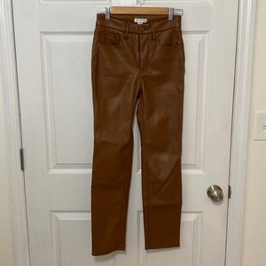 Leather pants